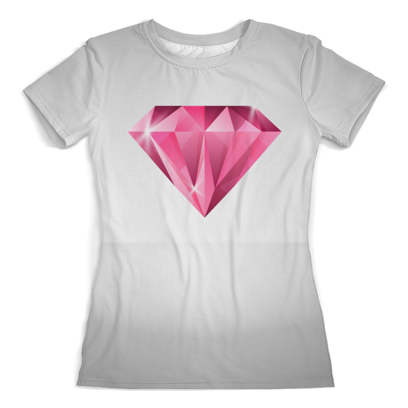 Printio Футболка с полной запечаткой (женская) Кристалл printio футболка с полной запечаткой женская розовый кристалл