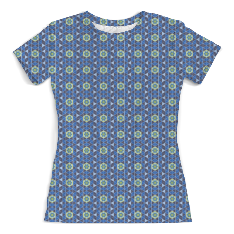 Printio Футболка с полной запечаткой (женская) Геометрический орнамент printio футболка с полной запечаткой женская геометрический орнамент