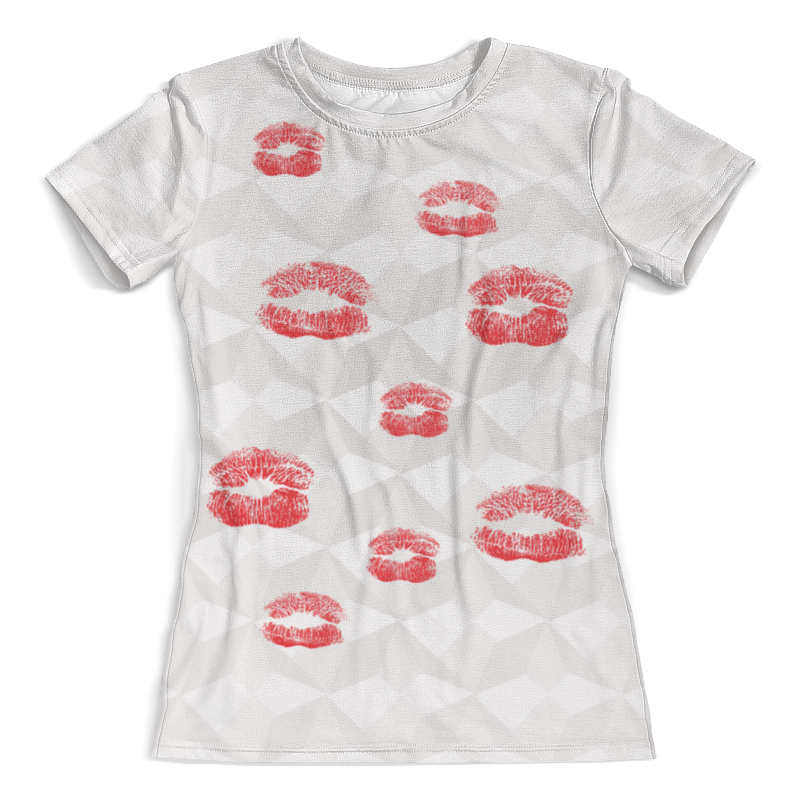 Printio Футболка с полной запечаткой (женская) Love kiss printio футболка с полной запечаткой женская demon and the vamp kiss