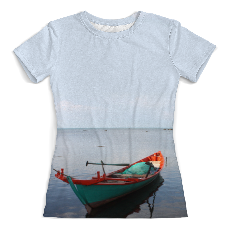 Printio Футболка с полной запечаткой (женская) Рыбацкая лодка printio футболка с полной запечаткой женская лунная лодка