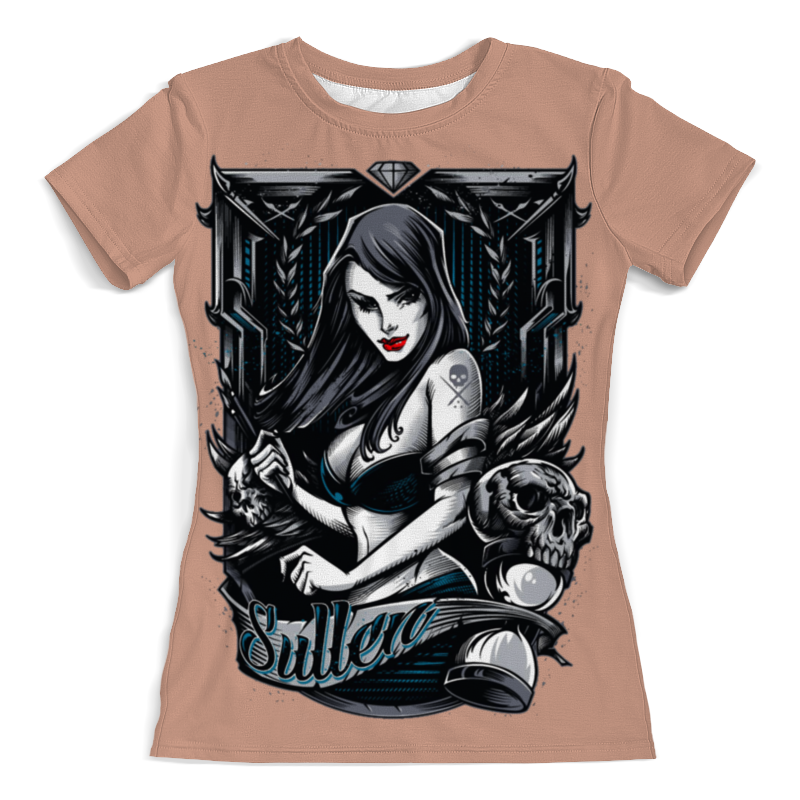 Printio Футболка с полной запечаткой (женская) Gothic girl printio футболка с полной запечаткой мужская gothic