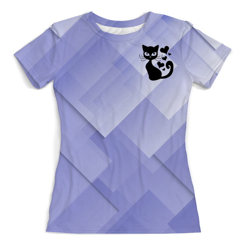 Printio Футболка с полной запечаткой (женская) Кошки printio футболка с полной запечаткой женская череп кошки