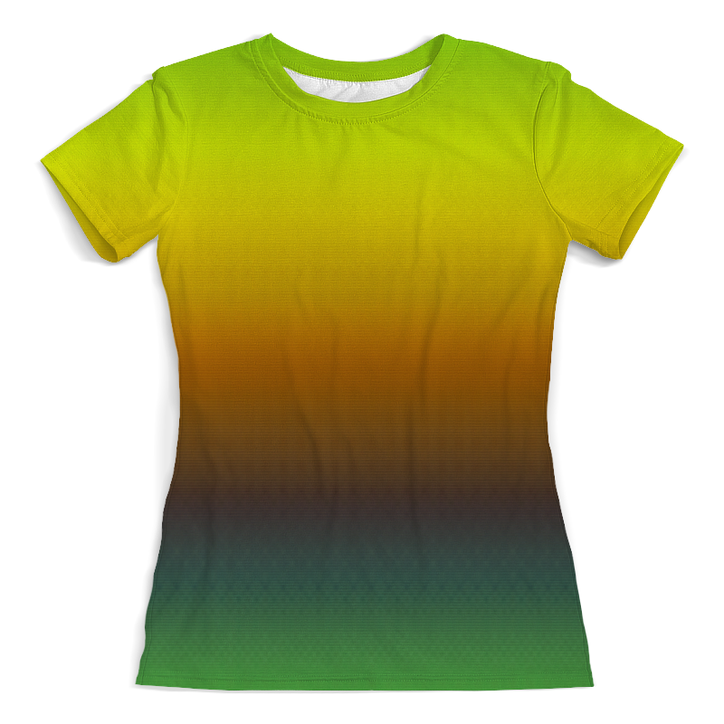 Printio Футболка с полной запечаткой (женская) Переход цвета printio футболка с полной запечаткой женская переход цвета