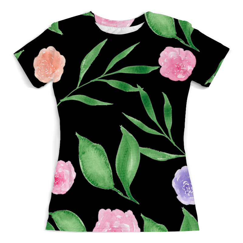 Printio Футболка с полной запечаткой (женская) Сад цветов printio футболка с полной запечаткой женская сад цветов