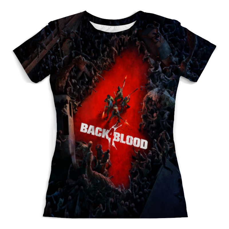 Printio Футболка с полной запечаткой (женская) Back 4 blood printio футболка с полной запечаткой мужская back 4 blood