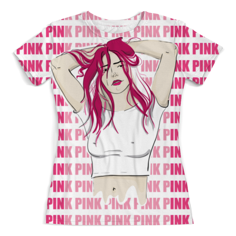 Printio Футболка с полной запечаткой (женская) Pink g printio футболка с полной запечаткой женская pink roses