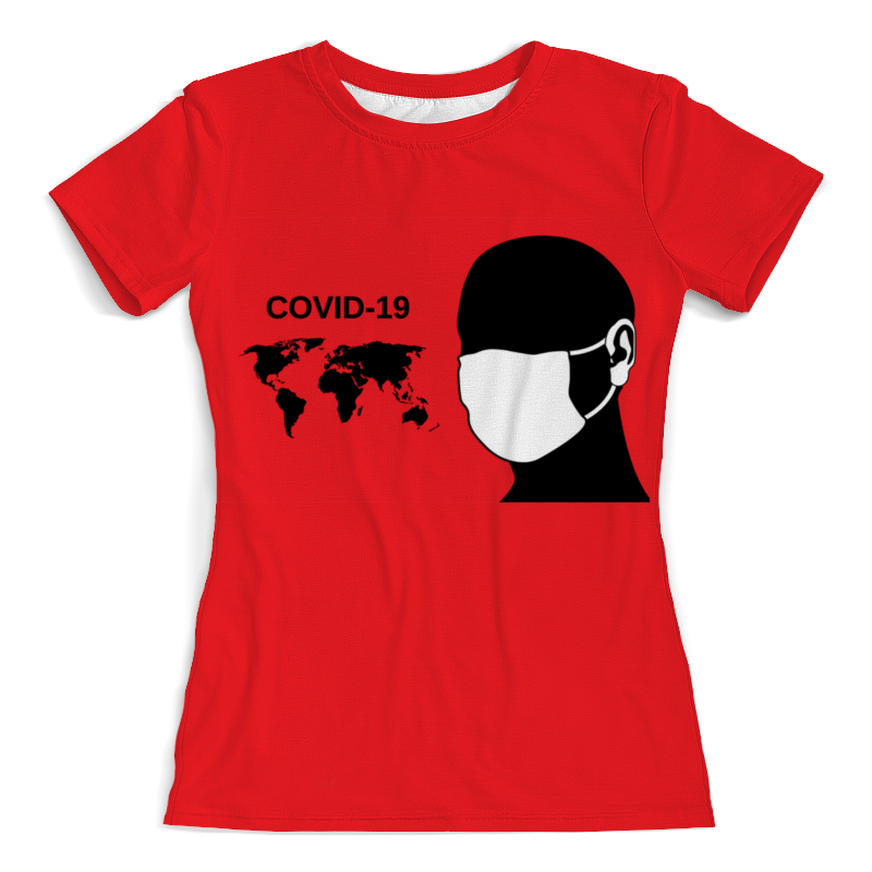 Printio Футболка с полной запечаткой (женская) Коронавирус эпидемия карантин printio футболка с полной запечаткой женская коронавирус