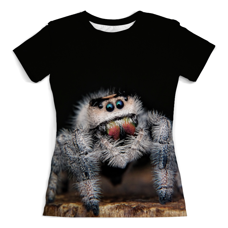 Printio Футболка с полной запечаткой (женская) Паучок printio футболка с полной запечаткой женская паук на паутине