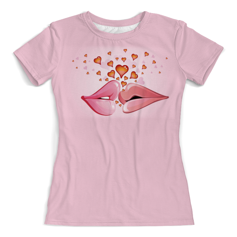 Printio Футболка с полной запечаткой (женская) Губы printio футболка с полной запечаткой женская губы и языки