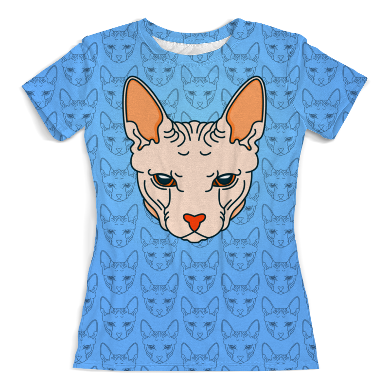 Printio Футболка с полной запечаткой (женская) Сфинкс printio футболка с полной запечаткой женская кот сфинкс