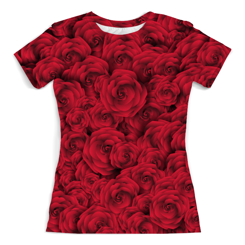 Printio Футболка с полной запечаткой (женская) Roses printio футболка с полной запечаткой женская roses