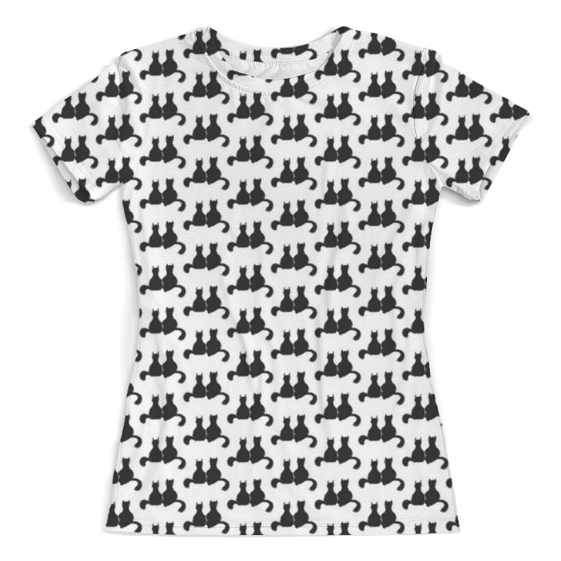 Printio Футболка с полной запечаткой (женская) Котики printio футболка с полной запечаткой для мальчиков милые котики