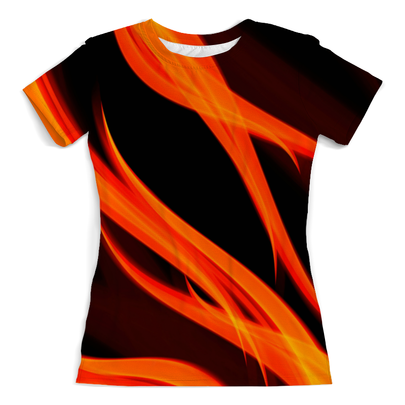 Printio Футболка с полной запечаткой (женская) Огонь