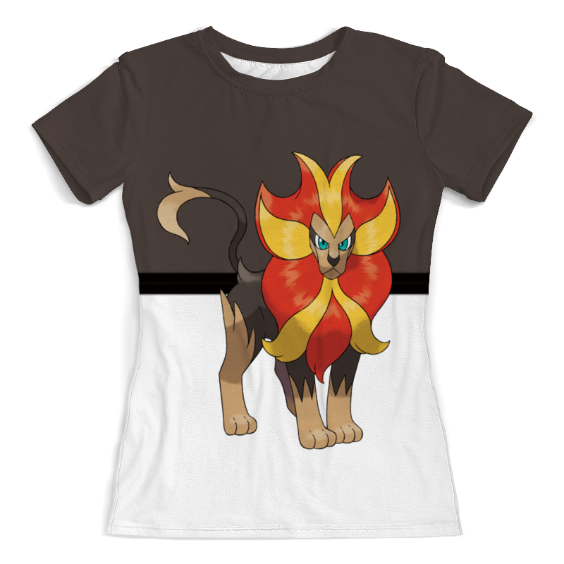 Printio Футболка с полной запечаткой (женская) Pokemon pyroar printio футболка с полной запечаткой мужская огненный лев