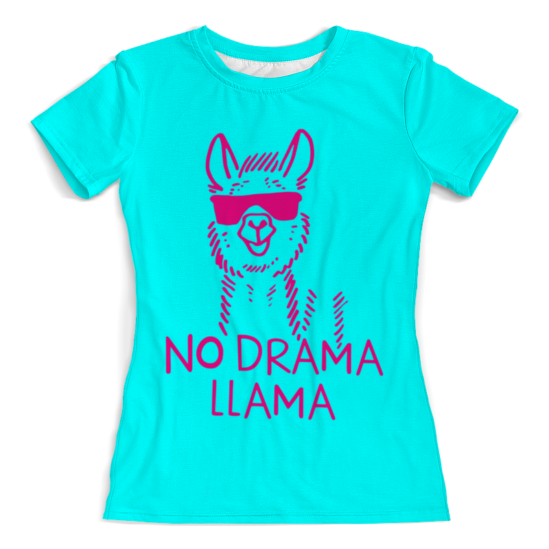 Printio Футболка с полной запечаткой (женская) No drama !!! printio футболка с полной запечаткой мужская no drama