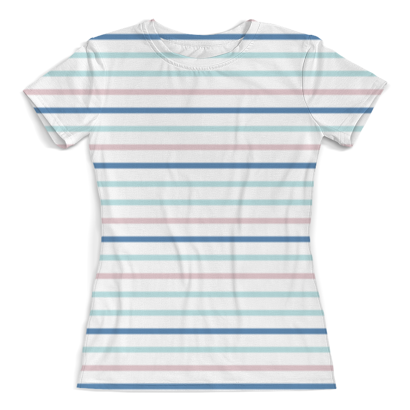 Printio Футболка с полной запечаткой (женская) Полосатый шик printio футболка с полной запечаткой женская полосатый шик