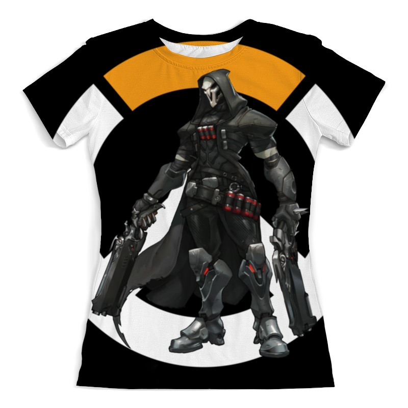 printio футболка с полной запечаткой для мальчиков overwatch reaper жнец овервотч Printio Футболка с полной запечаткой (женская) Overwatch reaper / жнец овервотч