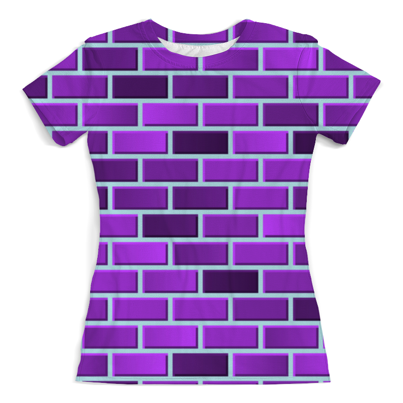 Printio Футболка с полной запечаткой (женская) Пурпурные кирпичи printio футболка с полной запечаткой женская пурпурные кирпичи
