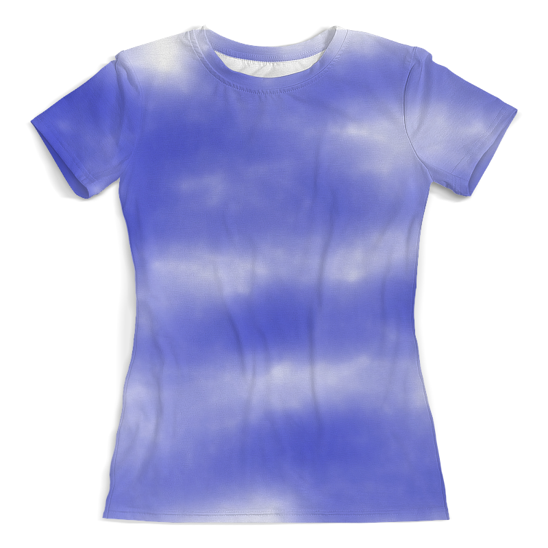 Printio Футболка с полной запечаткой (женская) Синее небо printio футболка с полной запечаткой женская синее сердце