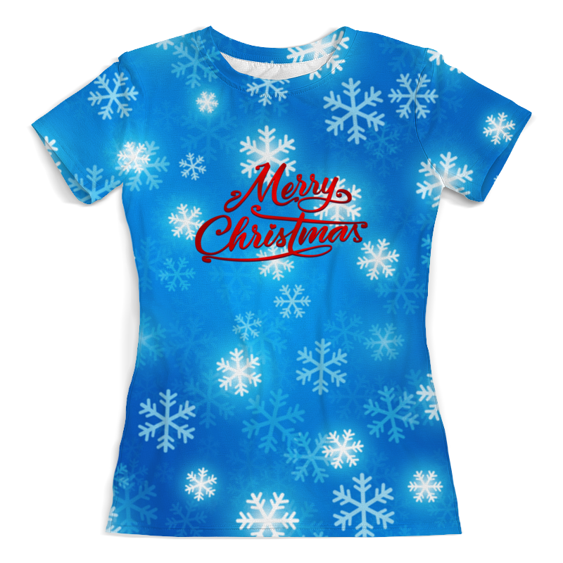 Printio Футболка с полной запечаткой (женская) Merry christmas printio футболка с полной запечаткой женская merry christmas and happy ny