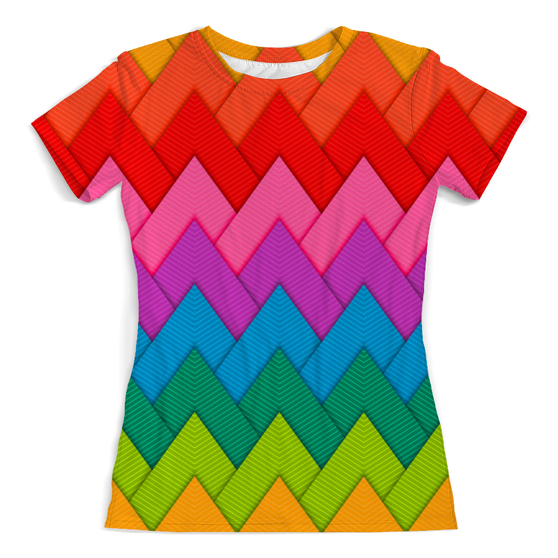 Printio Футболка с полной запечаткой (женская) Papercraft style printio футболка с полной запечаткой мужская узор многоцветный