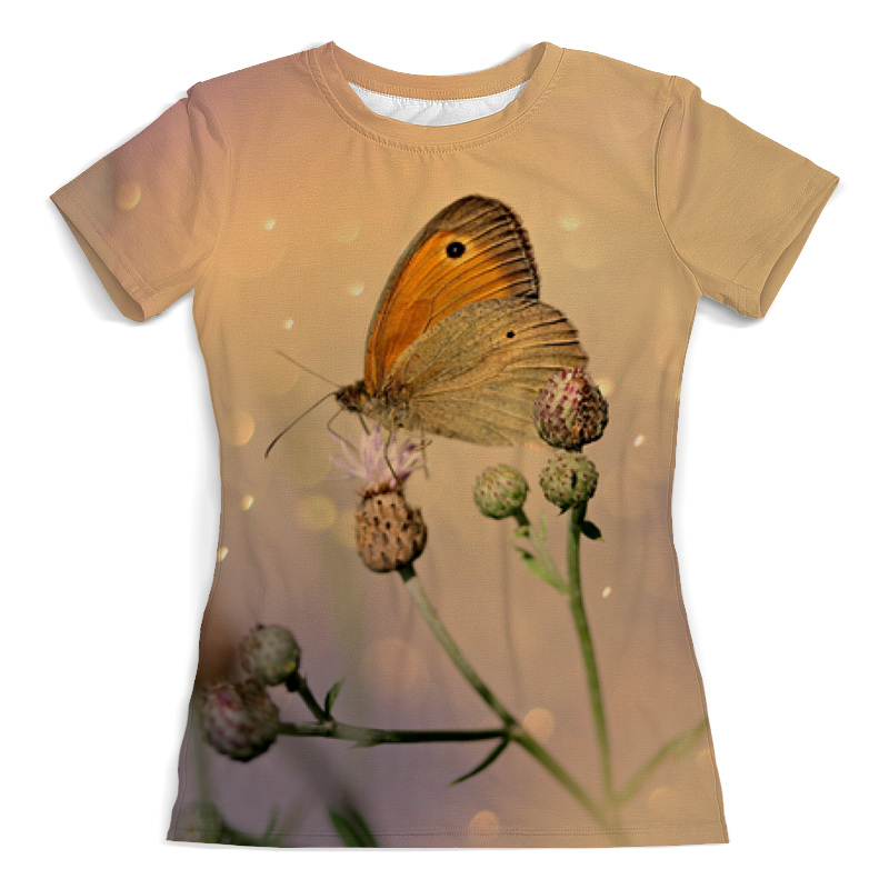 Printio Футболка с полной запечаткой (женская) Бабочка