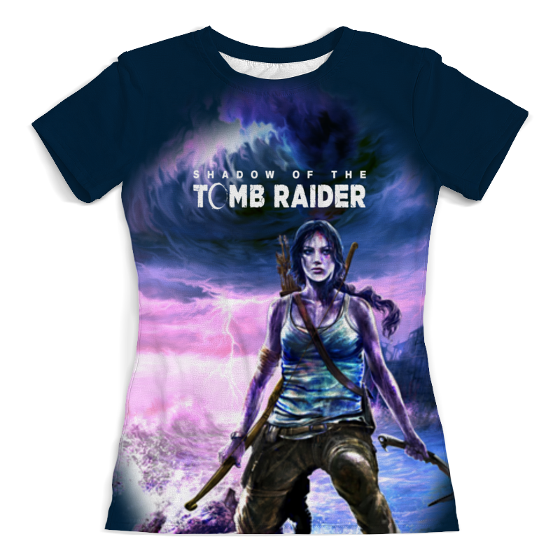 Printio Футболка с полной запечаткой (женская) Tomb raider