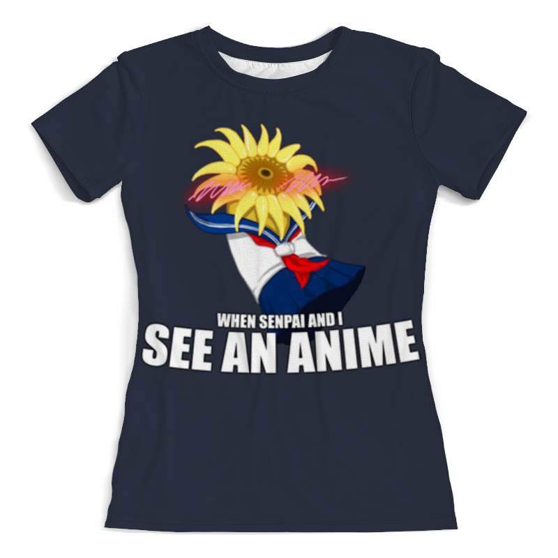 Printio Футболка с полной запечаткой (женская) See an anime printio футболка с полной запечаткой женская anime girls