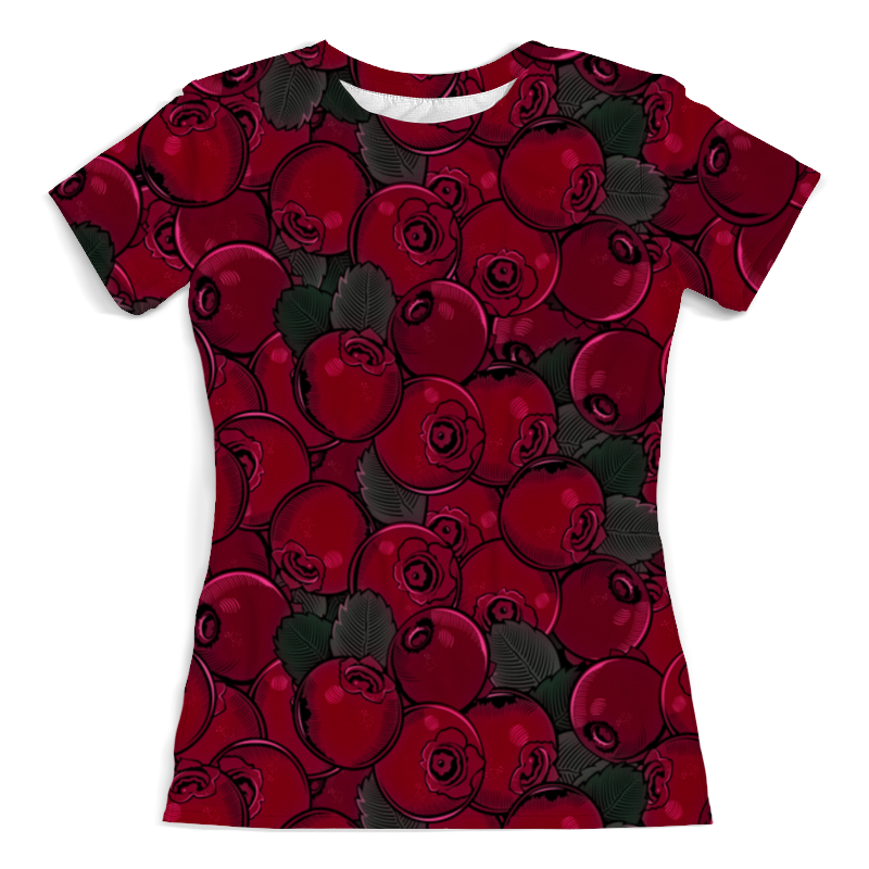 Printio Футболка с полной запечаткой (женская) Ягоды printio футболка с полной запечаткой для девочек ягоды