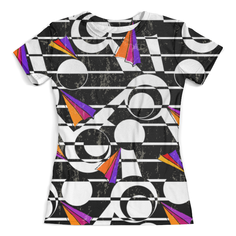 Printio Футболка с полной запечаткой (женская) Abstract geometric design