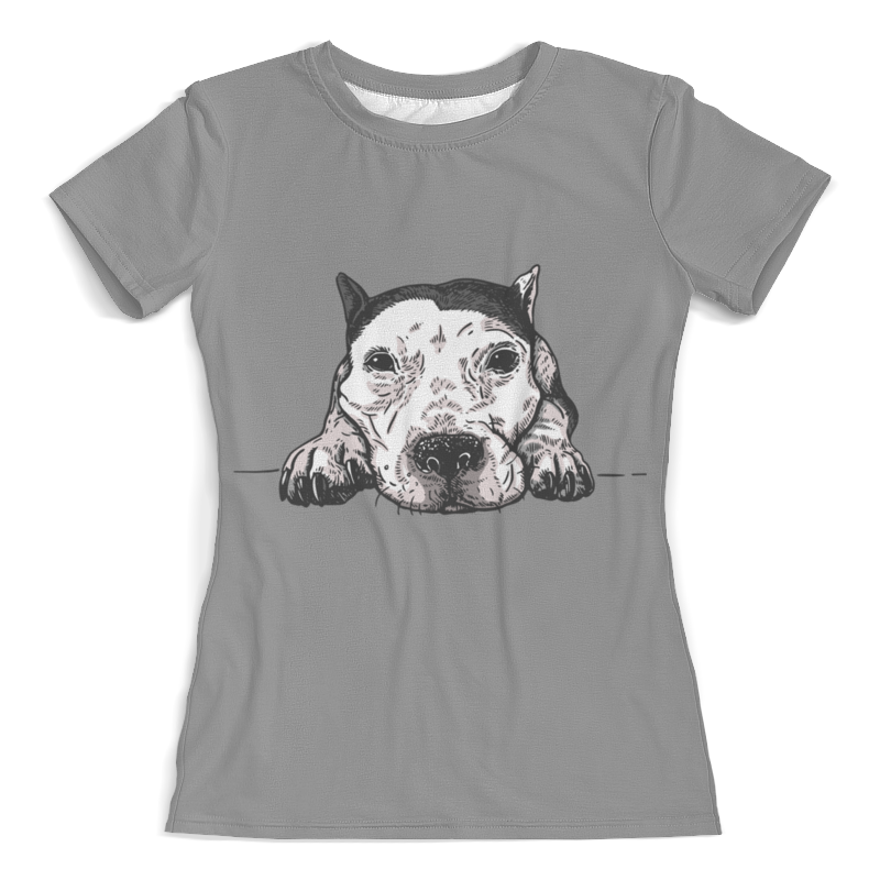 Printio Футболка с полной запечаткой (женская) Собака printio футболка с полной запечаткой женская жёлтая собака 2018 идёт