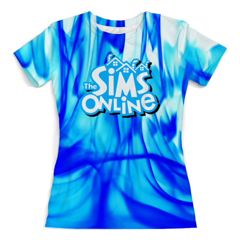 Printio Футболка с полной запечаткой (женская) Sims online printio трусы мужские с полной запечаткой sims online