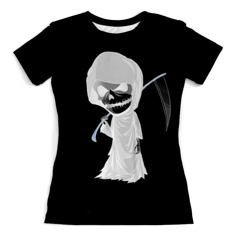 Printio Футболка с полной запечаткой (женская) Смерть printio футболка с полной запечаткой женская смерть с косой