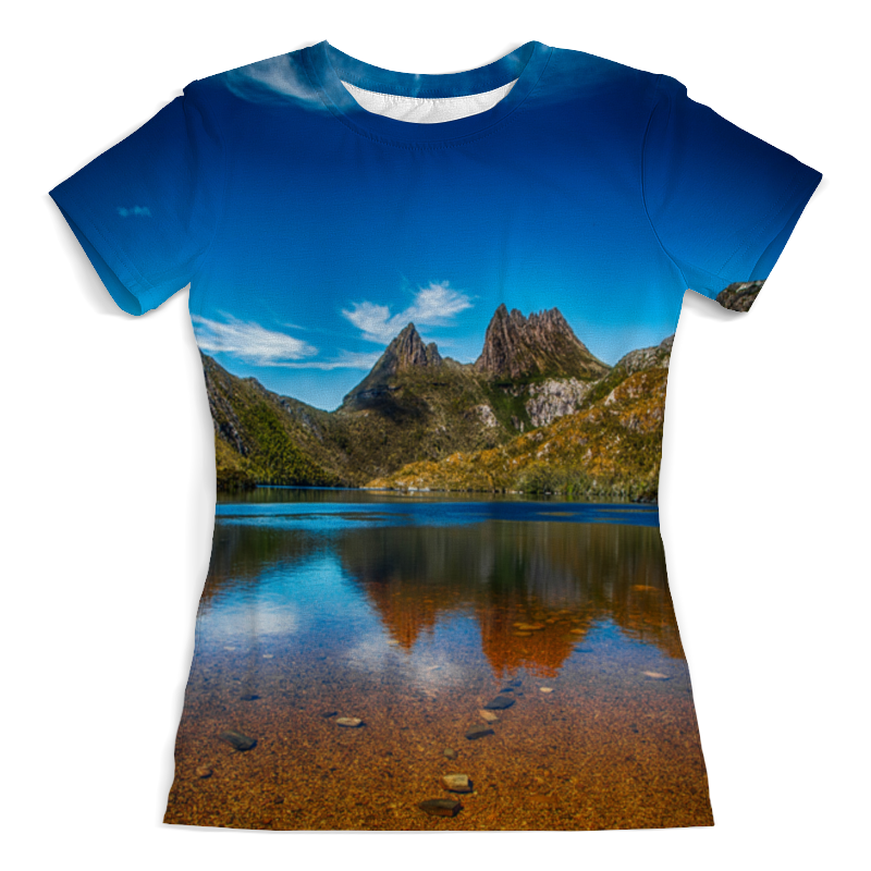 Printio Футболка с полной запечаткой (женская) Небо над горами printio футболка с полной запечаткой мужская тучи над горами