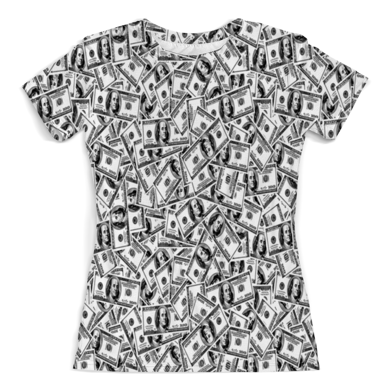 Printio Футболка с полной запечаткой (женская) Доллар printio футболка с полной запечаткой мужская доллар в паутине