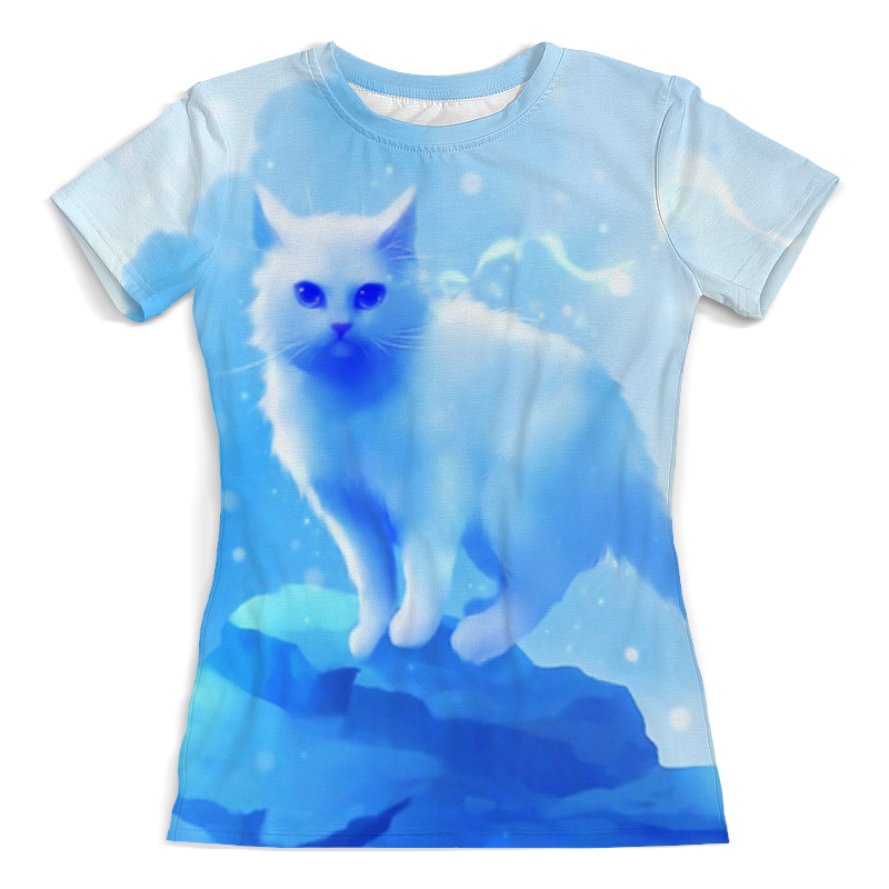 Printio Футболка с полной запечаткой (женская) Кошка printio футболка с полной запечаткой женская cat кошка