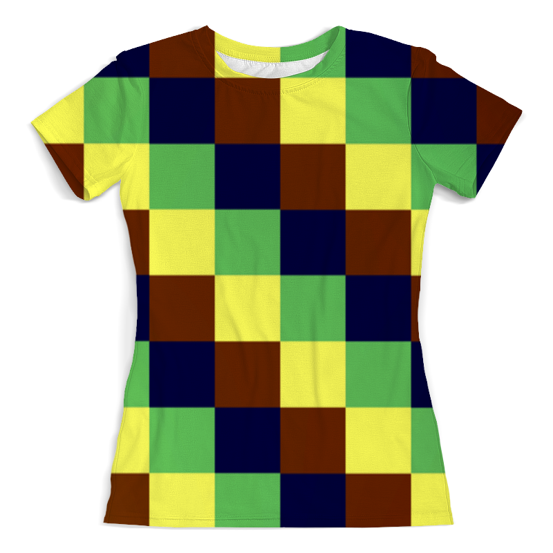 Printio Футболка с полной запечаткой (женская) Кубики printio футболка с полной запечаткой женская кубики абстракция