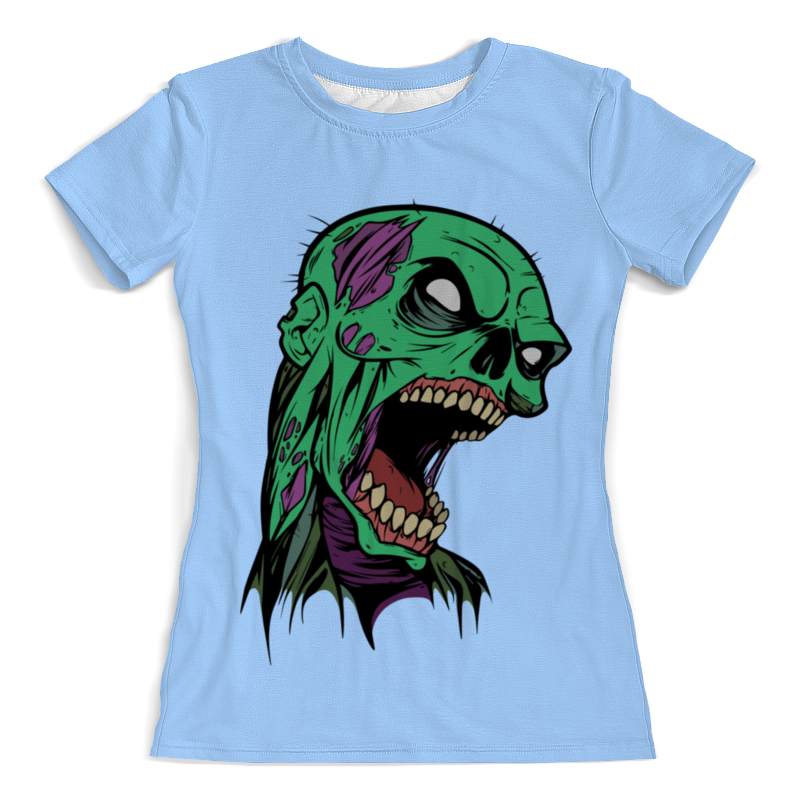 Printio Футболка с полной запечаткой (женская) Зомби printio футболка с полной запечаткой женская зомби