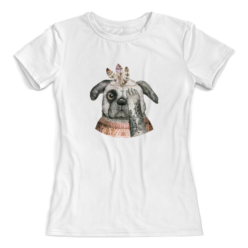 Printio Футболка с полной запечаткой (женская) Собака printio футболка с полной запечаткой женская собака