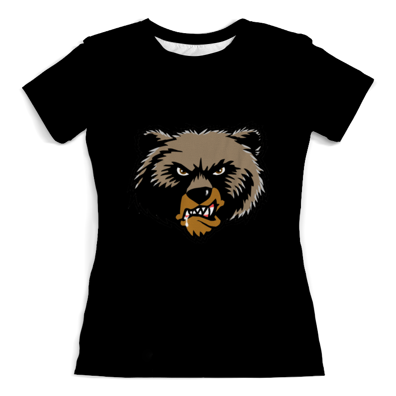 Printio Футболка с полной запечаткой (женская) Медведь printio футболка с полной запечаткой женская медведь