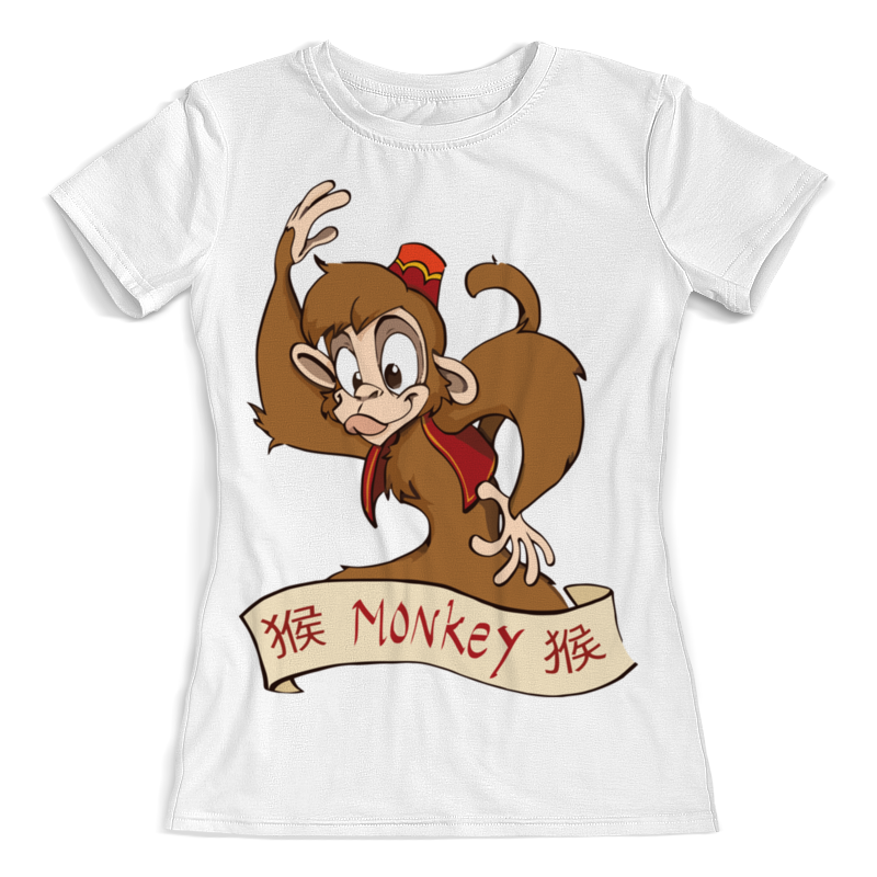 Printio Футболка с полной запечаткой (женская) Обезьяна printio футболка с полной запечаткой женская курящая обезьяна