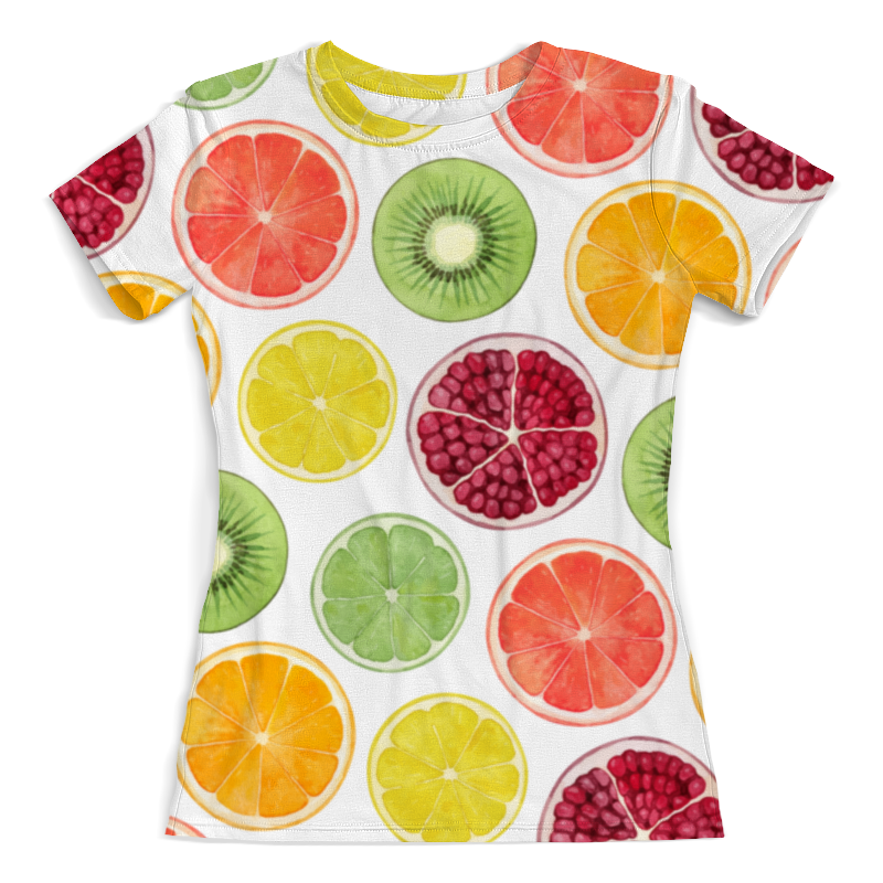 Printio Футболка с полной запечаткой (женская) Фруктовая printio футболка с полной запечаткой женская фруктовая