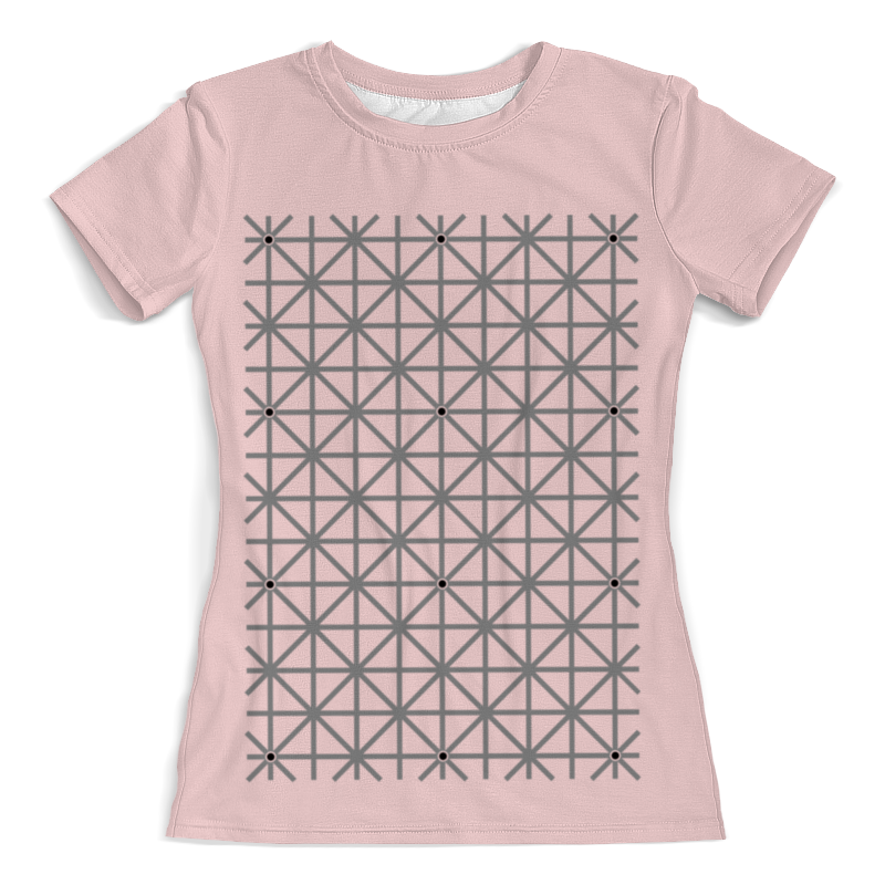 Printio Футболка с полной запечаткой (женская) Оптическая иллюзия printio футболка с полной запечаткой женская мандалы градиент и иллюзия