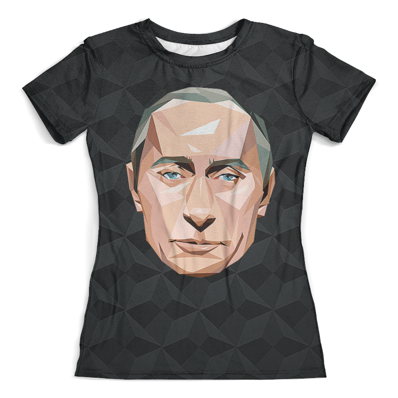 Printio Футболка с полной запечаткой (женская) Putin art