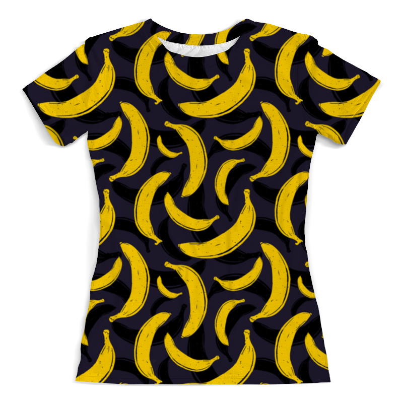 Printio Футболка с полной запечаткой (женская) Бананы printio футболка с полной запечаткой женская бананы и фламинго