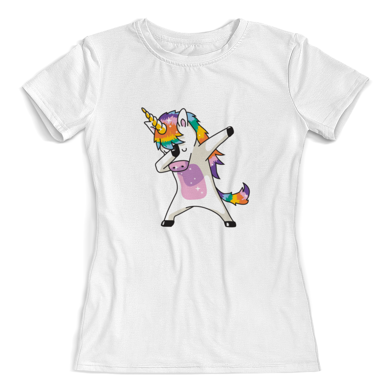 Printio Футболка с полной запечаткой (женская) Единорог printio футболка с полной запечаткой женская ослик единорог