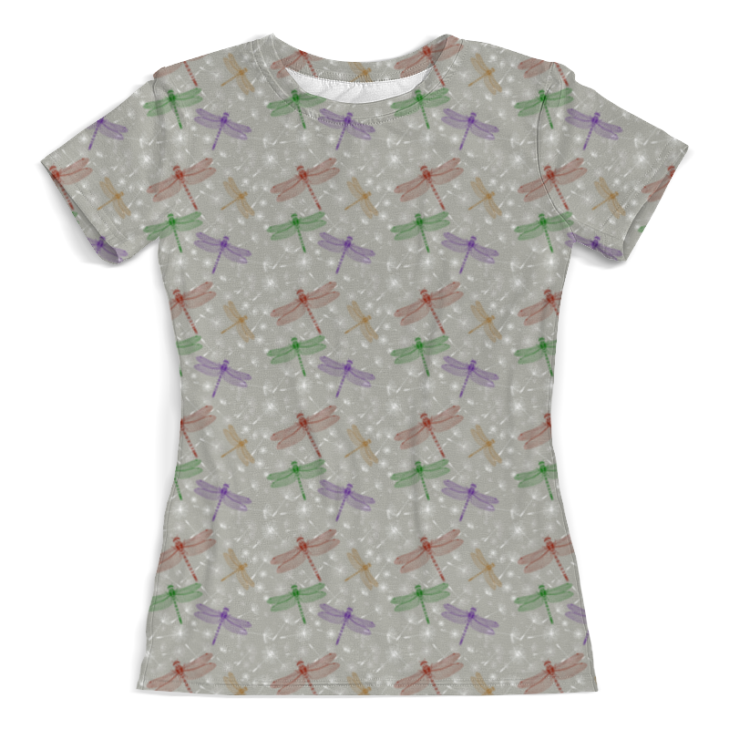 printio футболка с полной запечаткой мужская стрекозки Printio Футболка с полной запечаткой (женская) Стрекозки