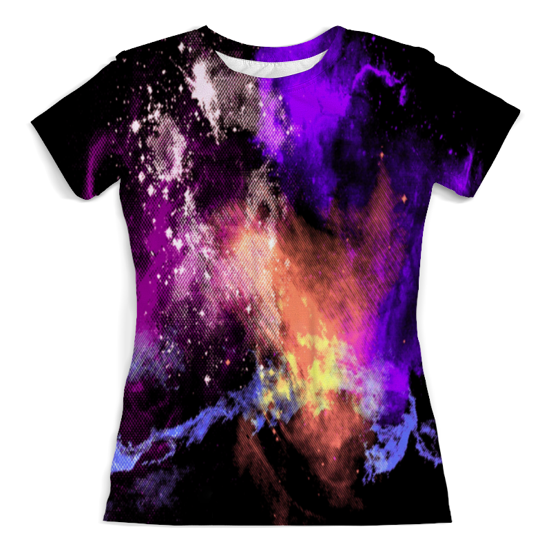 Printio Футболка с полной запечаткой (женская) Абстракция красок