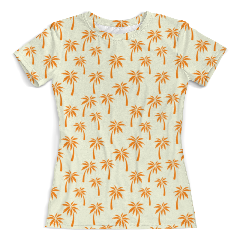 Printio Футболка с полной запечаткой (женская) Пальмы printio футболка с полной запечаткой женская оранжевые цветы