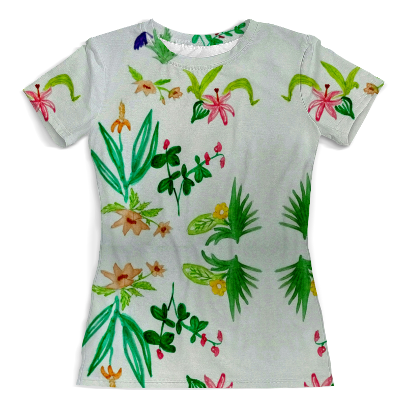 Printio Футболка с полной запечаткой (женская) Футболка ботаника printio футболка с полной запечаткой для девочек ботаника